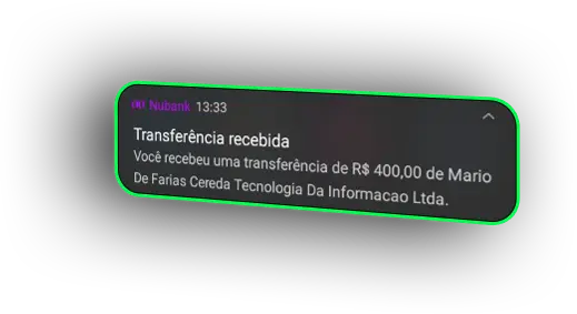 resultado trade R$ 400,00